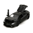 thumbnail image 2 of Shaw's Lamborghini Aventador Matt Black "Furious 7" (2015) Movie "Fast & Furious" Series 1/24 Diecast Model Car by Jada, 2 of 5