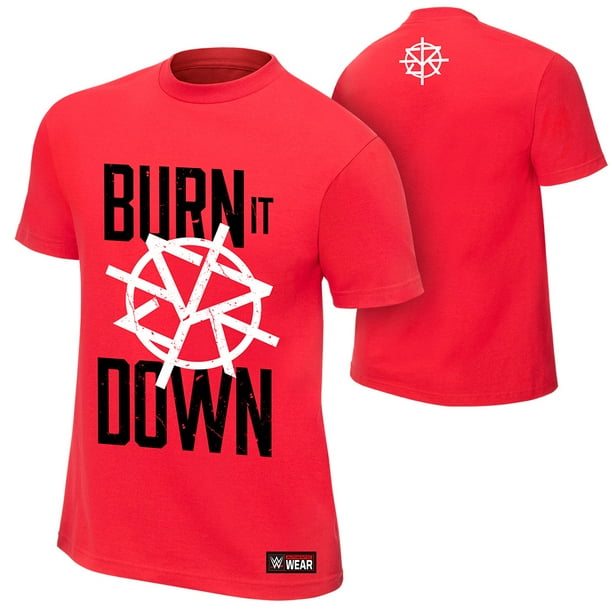 Seth Rollins Burn It Down Logo Wallpaper