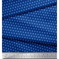 thumbnail image 2 of Soimoi Georgette Viscose Fabric Dots Shirting Printed Craft Fabric by The Yard 42 Inch Wide, 2 of 3