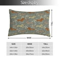 thumbnail image 2 of Balery Dachshund Dog Bird Funda de Cojín Estampada, Regalos para Mujeres, Regalos de Amor para Ella, Regalos para Novia o Esposa, Funda de Almohada-14"x20", 2 of 6