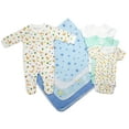 thumbnail image 2 of Bambini Newborn Baby Boy 8 Pc Layette Baby Shower Gift Set, 2 of 3