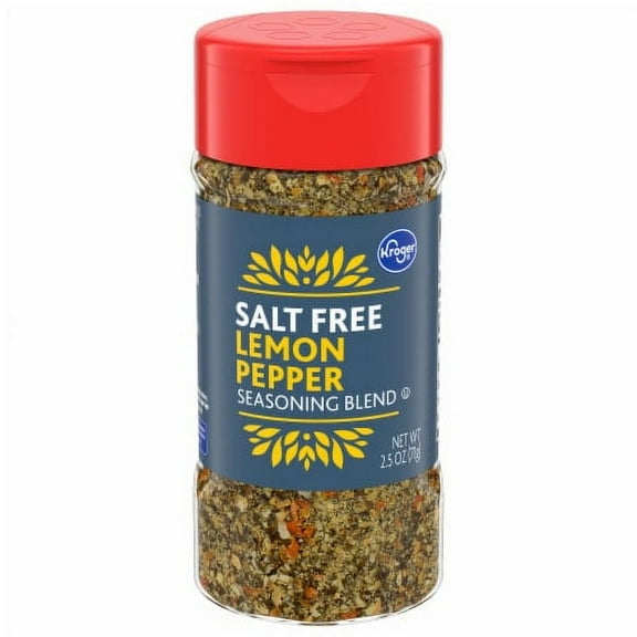 Pack of 2 - KR Salt Free Lemon Pepper Seasoning 2.5 oz