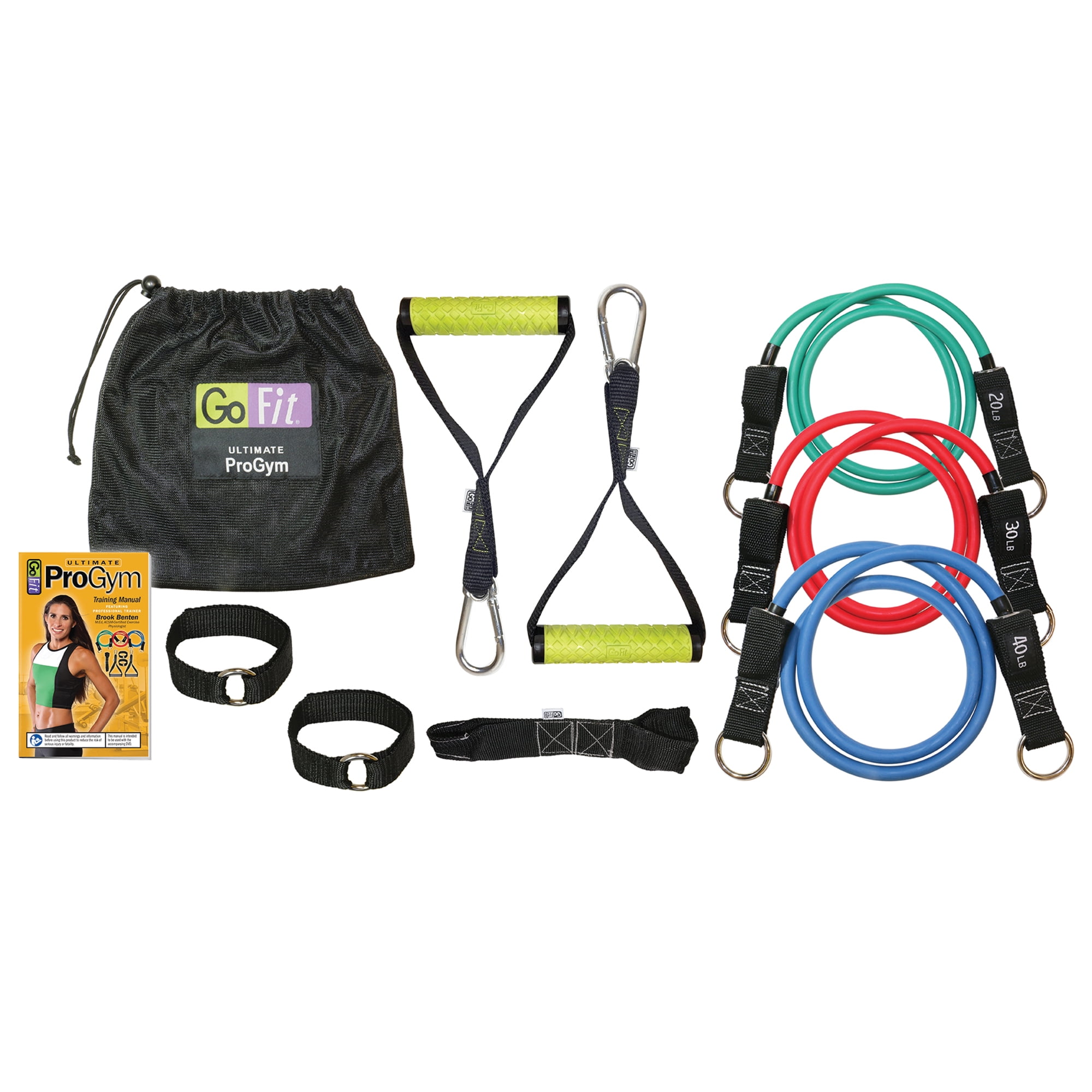 GoFit Ultimate Pro Gym Set Portable Gym and Fitness Equipment Walmart