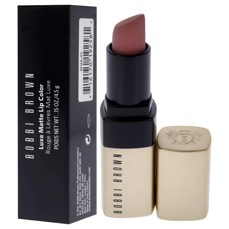 Bobbi Brown Luxe Matte Lip Color, Nude Reality, Long-Lasting