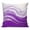 Purple, variant on Throw Pillow Covers 24x24 Inch, Teal Waves Abstract Decorative Pillow Cases for Couch Sofa Bed, Gradient Fluid Water Ripple Cotton Linen Square Home Decor Pillowcases with Hidden Zipper