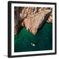 thumbnail image 2 of "Jagged Cliffs" Framed Painting Art Print, 12" x 1.5", 2 of 6