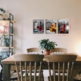 thumbnail image 2 of Wine Fruit Wall Art Kitchen Decor - Red Wine Cups and Grape Barrel Canvas Artwork Modern Pictures Paintings Ready to Hang, 2 of 6