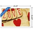thumbnail image 3 of Tom Quartermaine - Playing Cards with Love Wall Poster, 14.725" x 22.375", Framed, 3 of 3