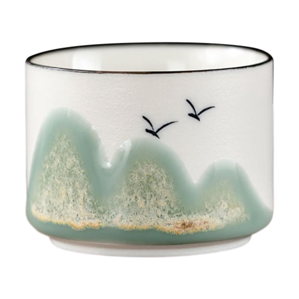 Taza de té de cerámica Macarena Kung Fu Sake Espresso