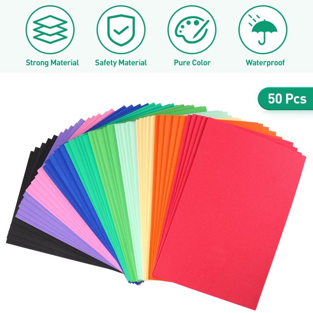 Sponge Foam Paper EVA Craft Foam Sheets Handicraft Sheets Kids