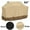 Beige, variant on FGYRYK,Waterproof Outdoor Barbecue BBQ Gas Grill Cover 600D Heavy Duty ,Beige 64"  Large