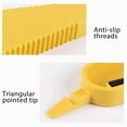 thumbnail image 4 of 4 Counts Jar Opener for Weak Hands, Manual Gripper Pad Easy Open Kitchen Can Bottle, Suitable for Kids, Seniors with Arthritis (Yellow), 4 of 5