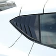 thumbnail image 6 of Tinki Rear Side Window Louver Cover Compatible with Corvette C8 Stingray 2020-2023, Side Window Louvers Air Vent Shades Cover Trim, Rear Quarter Window Cover Trim Pair, 6 of 12