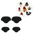 thumbnail image 6 of Shoe Heel Pad Insoles Heel Repair Sticker Insert Heel Stick Heel Blister Foot Care Heel Cushion Inserts - black, 6 of 10
