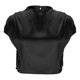 thumbnail image 4 of Mujeres Manga Corta Tops Casual Botón Sólido Cremallera Plegado Blusa Superior Poliéster, Manga Corta Señoras Moda para el Verano Y la Primavera, 4 of 6