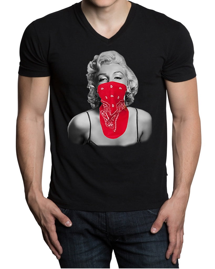 red marilyn monroe shirt