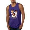 thumbnail image 1 of If It's Not a Collie It's Just a Dog Gift | Mens Dog Lover Graphic Tank Top, Purple, X-Large, 1 of 4
