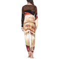 thumbnail image 3 of Conjunto de pijama informal para mujer, ropa de dormir de manga larga, traje elegante para el hogar, regalo de Navidad, 3 of 3