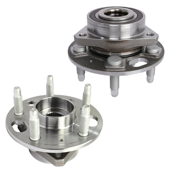 ECCPP 513288 x2 Front Wheel Hub Bearing for 10-16 for Buick For chevy 10-16 for Regal Lacrosse, 13-16 for Cadillac XTS CTS, 10-17 for Malibu Impala Equinox, 10-16 for GMC Terrain 5 Lugs w/ABS