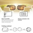thumbnail image 4 of KUIFORTI 2 Pcs Car Window Shade for Baby Window Shades for Car Truck Sedan Van, Beach Palm Tree Cling Automotive Interior Sun Protection from UV and Sun Glare, 4 of 8