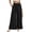 Navy, variant on Women's Cotton Linen Palazzo Pants Smocked High Waist Wide Leg Trousers Casual Loose Tiered Flowy Slacks with Pockets for Beach Yoga