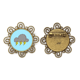 thumbnail image 1 of Aguacero nublado Broche de flores, regalo de joyería para mujeres y niñas Unbranded M, 1 of 3