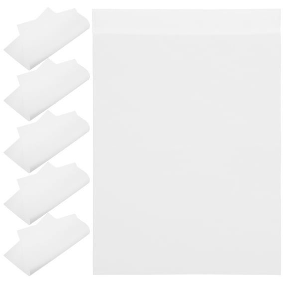 Blank Garden Banner Sublimation Decor Banners to Decorate Yard Flag Solid White 6 Pcs