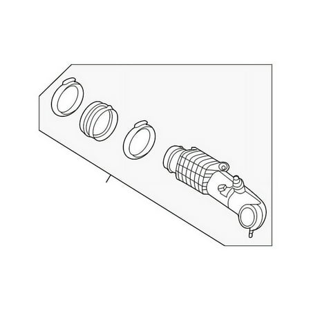 Genuine OE Volvo Pipe Assembly - 31338660 Fits select: 2015-2017 VOLVO XC60, 2015-2018 VOLVO S60
