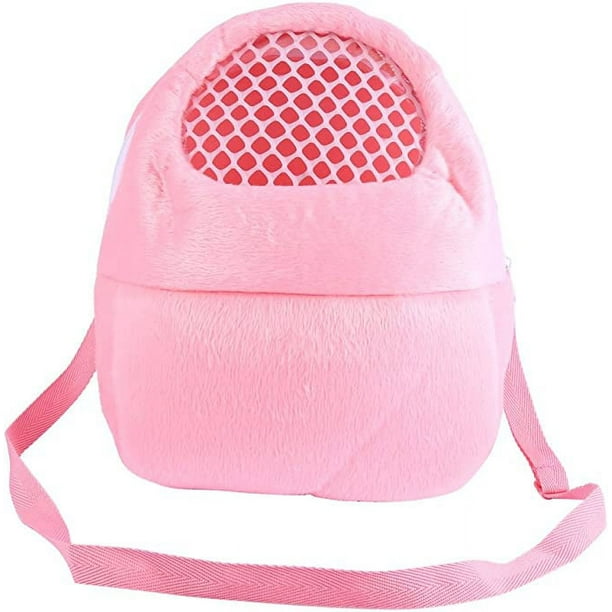 Bolsas para transportar mascotas hamster rata erizo conejo saco de dormir mochila portatil transpirable para bolsos de viaje con correa para el hombro 8 x 10 pulgadas JM Walmart en linea