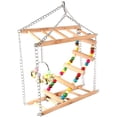 thumbnail image 3 of Toxic-Free Materials Bird Playground, Double Layer Parrot Cage Accessories For A Safe And Engaging Experience, 3 of 7