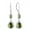 08_Aug._Peridot, variant on PYNZY Sterling Silver Wedding Earrings for Brides, Teardrop Dangle Created Aquamarine Birthstones Earrings with Leverback for Women Jewelry Gifts