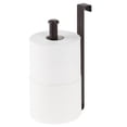 thumbnail image 3 of mDesign Metal Over the Tank Toilet Tissue Paper Roll Holder, 2 Rolls - Bronze, 3 of 5
