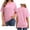 Light Pink, variant on Graphic Tees for Women Custom Photo Solid Color Tee for Women DIY Personalization Everyday Casual Wear for Stylish Summer Orange XXL