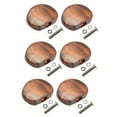 thumbnail image 4 of 6 Unids Café Semicírculo Yuyangstore Clavijas de afinación de guitarra Botones cabezales, 4 of 8