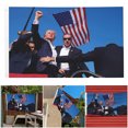 thumbnail image 4 of Del Presidente Trump Tiro 3x5 Pies para Interiores Y Exteriores, 4 of 9