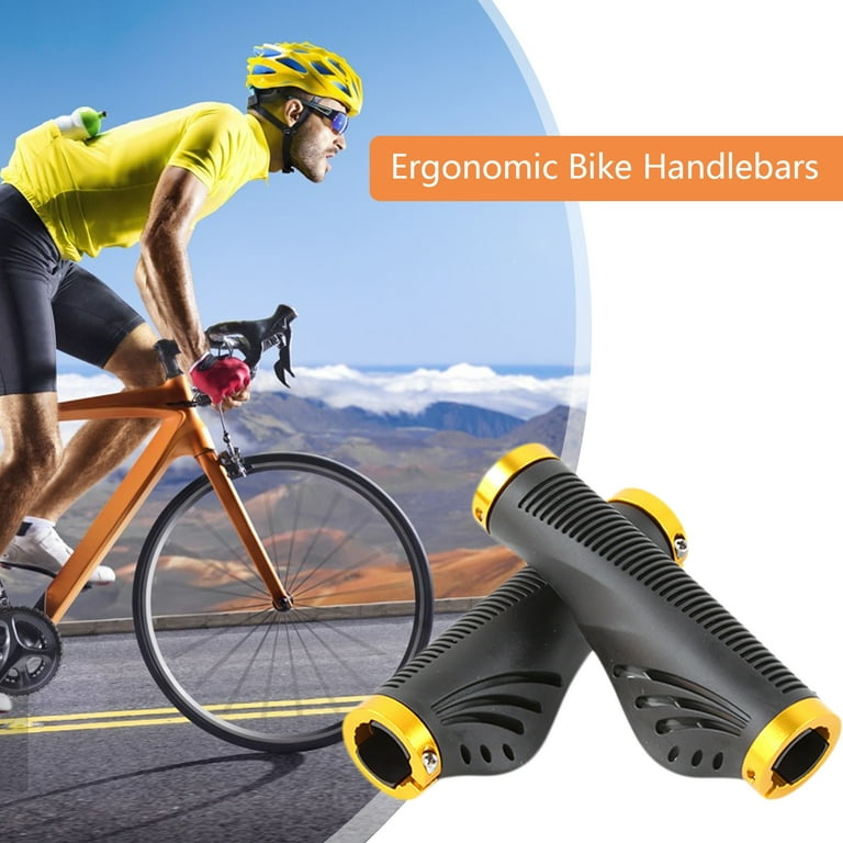 vnanda Ergonomic Bike Handlebars 1 Pair Anti slip Bike Handlebar Grips Superior Grip Comfortable Mtb Bicycle Handles for Outdoor Riding Anti slip Bike Grips Walmart