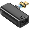 thumbnail image 1 of USB-C Ethernet Magnetic Adapter 90 Degree 24-Pin Type C to RJ45 Gigabit LAN Connector USB C Network Adapter, 1 of 5