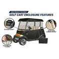 thumbnail image 2 of Eevelle Greenline Drivable 2 Passenger Golf Cart Enclosures - 59 In. L x 46 In. W - Green, 2 of 2