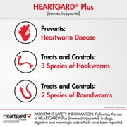 Heartgard Plus Chew for Dogs, 51-100 lbs, (Brown Box)