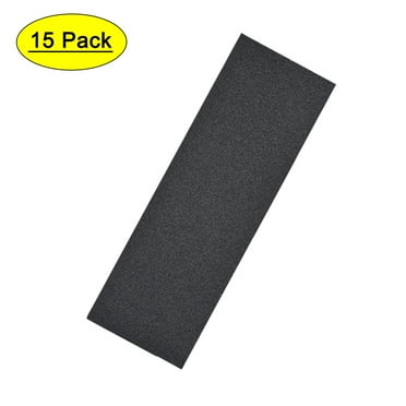 Uxcell 9" x 3.7" 120 Grit Silicon Carbide Waterproof Sandpaper 15 Pack