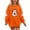 Orange C, variant on Enjoytime Halloween Crewneck Sweatshirt Ghost Pumpkin Graphic Long Sleeve Pullover Top Cute Fall Fashion Kids Clothes Girls