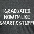 thumbnail image 3 of CafePress - I Graduated. Now I'm Like Smart And Stuff! T Shirt - Mens Tri-blend T-Shirt, 3 of 4