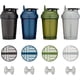 thumbnail image 3 of Hydra Cup OG 4 Pack 20 oz Small Shaker Bottles for Protein Mixes, Shaker Cups with Ball Blender Whisk, Travel To Go, BPA Free (Multicolor Set), 3 of 5