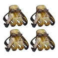 thumbnail image 2 of Cheers.US 4Pcs Claw Hair Claw Clips for Women Plastic Large Octopus Hair Clip Non-slip Big Spider Hair Claw for Girls Surper Strong Hold Grip Hair Jaw Clip, 2 of 5