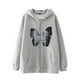 thumbnail image 5 of Dark hip hop gótico Harajuku Y2k estampado de mariposa cremallera Sudadera con capucha hombres y mujeres Harajuku chaqueta sudadera, 5 of 5