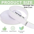 thumbnail image 2 of White Thin Flat Rubber Band 10m Roll with Excellent Elasticity, 2 of 7