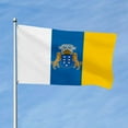 thumbnail image 2 of Aihccy Canary Islands Flag with Brass Grommets Size - 3x5Ft, 2 of 3