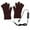 D_ Coffee, variant on UTSJKR USB Heated Gloves for Women and Men Heating Pattern Knitting Mitten Hand Warmers Full Hands Soft Winter Gloves Black