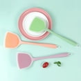 thumbnail image 4 of Slotted Turner Heat Resistant Seamless One-Piece Food Grade Silicone Cooking Utensils Spatula for Kitchen, 4 of 8