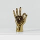 thumbnail image 1 of Gesto de Mano en Decoración Del Hogar Estatuas Esculturas Decoración Figura de Resina, Regalo para Cumpleaños, Navidad, Día, Día , B B Macarena escultura de escritorio, 1 of 7